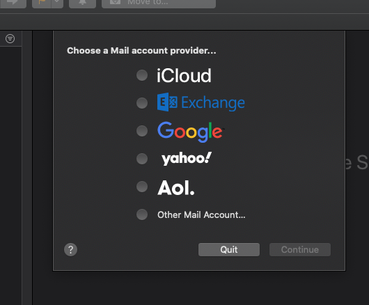 exchange email client for mac os x